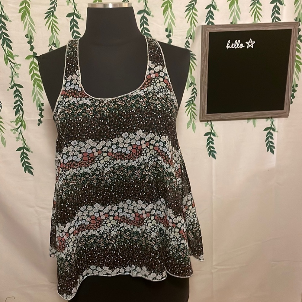 Size XL Vintage Havana Tank Top B1